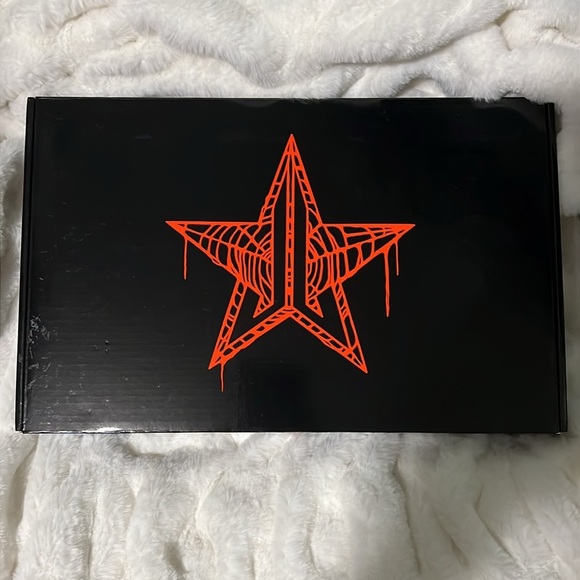Jeffree Star Black Orange Halloween Edition Handheld Mirror - Picture 2 of 4
